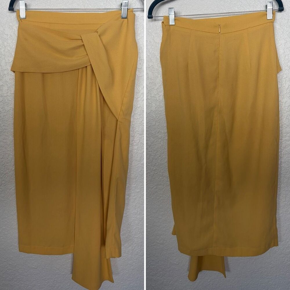 Sndys Zanita Skirt and Top Set in Yellow Size 6 - Picture 4 of 12